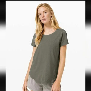 Lululemon Love Crew III Grey Sage